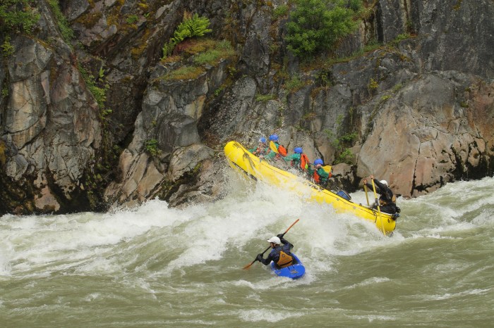 Buckle up and ride the Elaho! Eric Beckstead photo