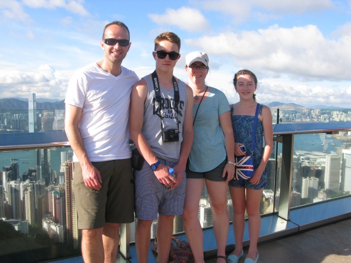 No one in the history of Hong Kong tourism ever thought to take the same photo atop Victoria Peak - seriously!