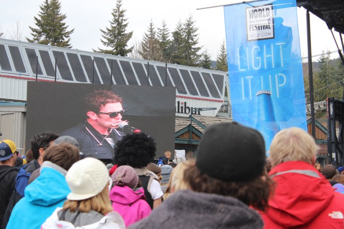 G. Love's Garrett Dutton treats Whistler to a 'Booty Call'.