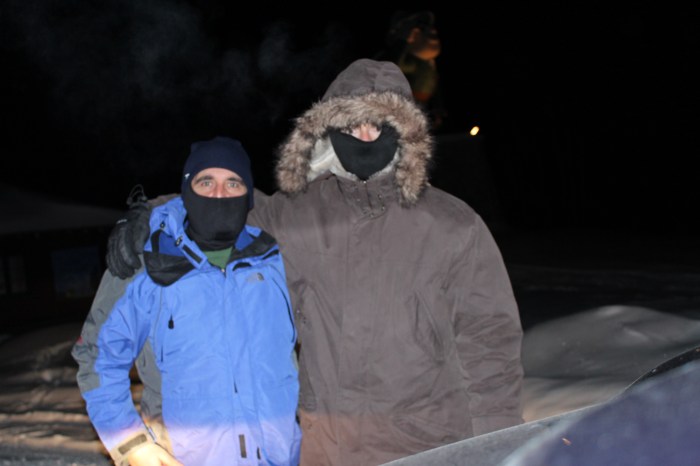 What minus 40 looks like in Flin Flon, birth place of Bobby Clarke and the phrase, "it's a dry cold".