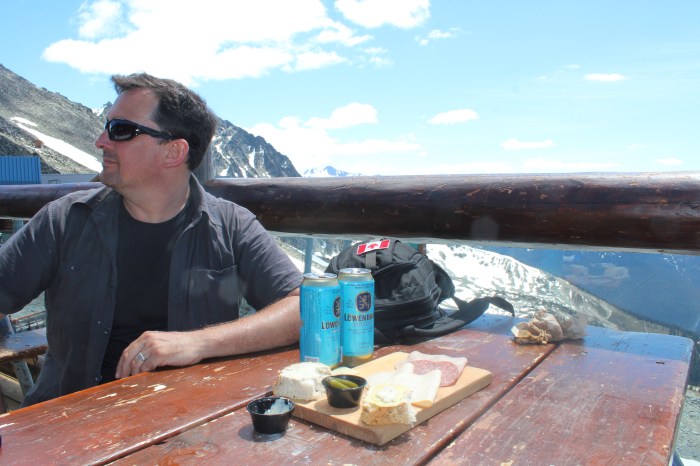 Half-pipe or jump? Photographer Javier Carranza mulls his next move.