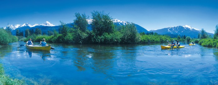The River of Golden Dreams is an idyllic waterway for a quiet paddle ... unless you find yourself in the middle of GoFest. riverofgoldendreams.com photo