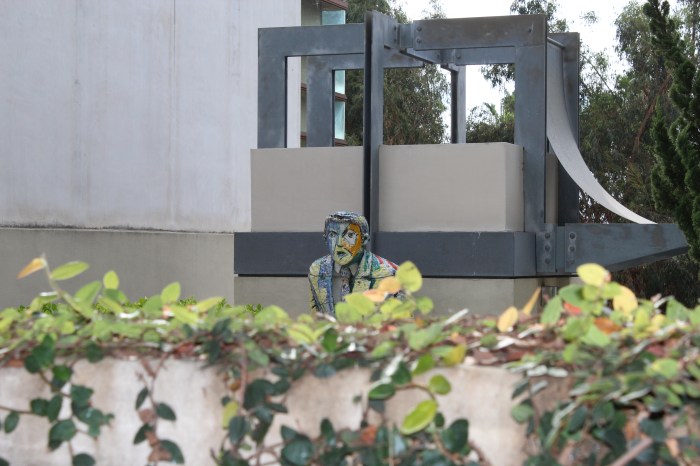 Bel Air residents don't get angry at intruders, their sculptures do.