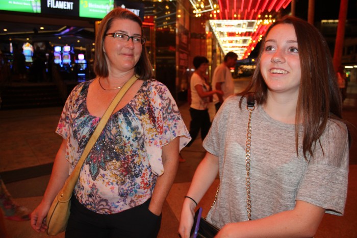 Our summer was so hot, we went to ... Las Vegas.